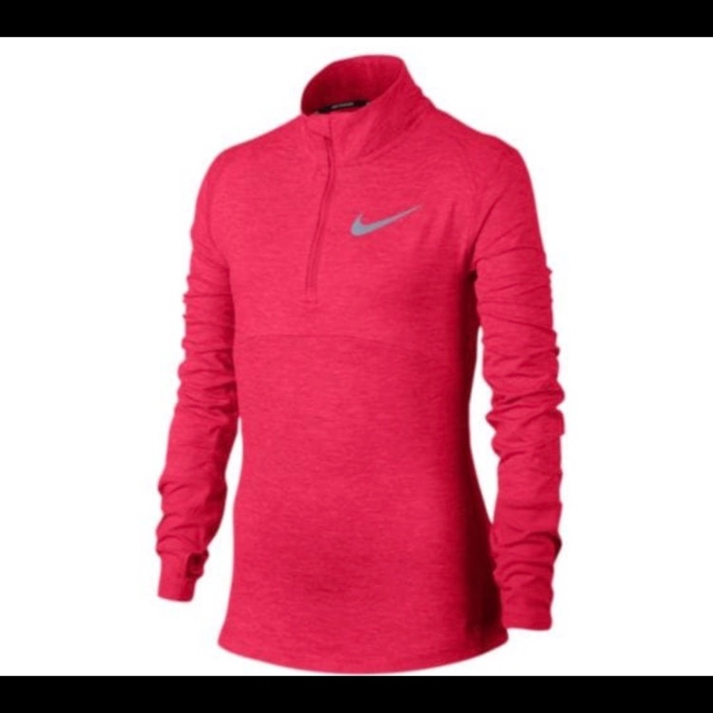 A pink Nike pullover!